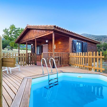 Aldea Los Odres - Cabañas de Madera de 1ª recién Reformadas con Piscina y BBQ Privada Moratalla  Esterno foto