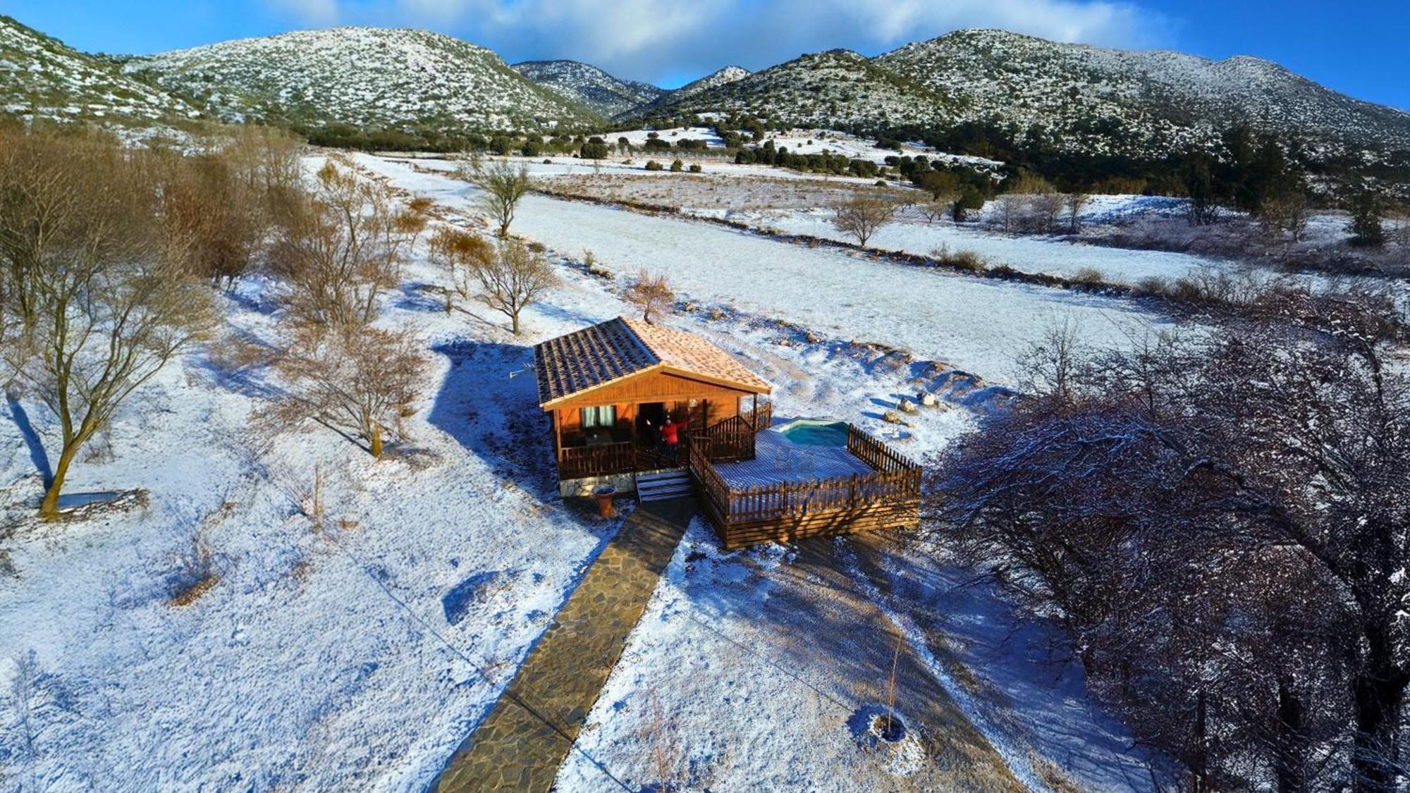 Aldea Los Odres - Cabañas de Madera de 1ª recién Reformadas con Piscina y BBQ Privada Moratalla  Esterno foto
